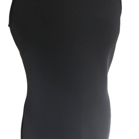 Max Mara Leisure Mammola Neoprene Tank Navy Dress USA Size Medium - Picture 5 of 16
